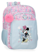 MOCHILA ESCOLAR MINNIE HAPPY 40CM ADAPTABLE A CARRO | JOUMMA BAGS